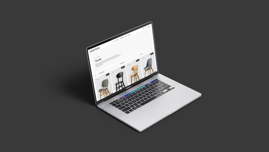 Diseño de página web económica