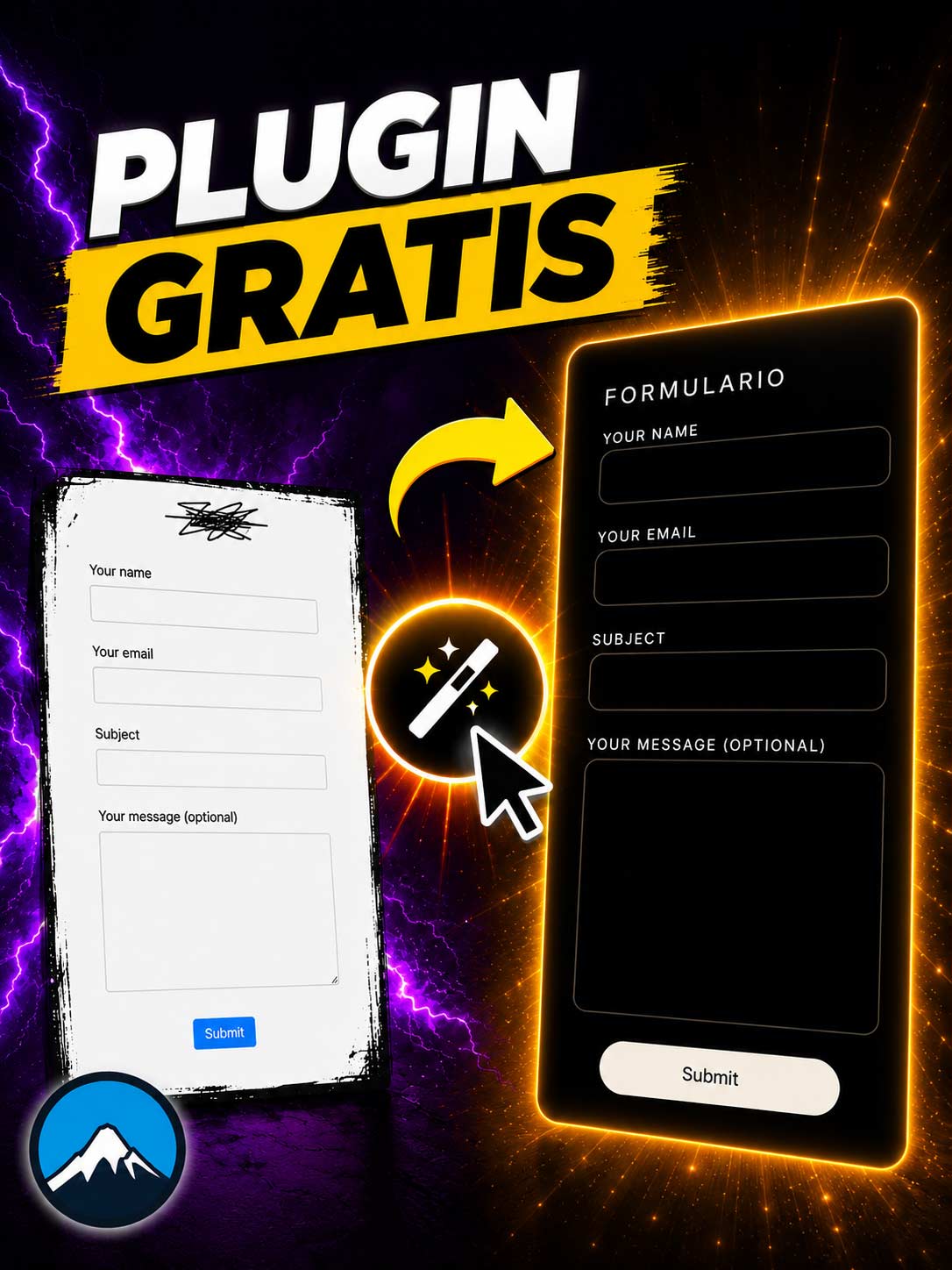 Plantillas de diseño Contact Form 7 - Plugin gratis